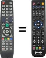 Télécommande équivalente Samsung LE46B530P7WXUA