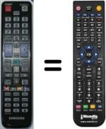 Télécommande équivalente Samsung UE19C4000