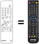 Replacement remote control REMCON175