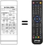 Télécommande équivalente Salora SV8720