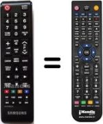 Télécommande équivalente Samsung LT22B300EW / EN