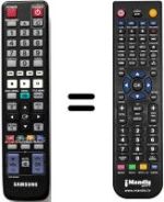Télécommande équivalente Samsung BDC5300