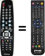 Télécommande équivalente Samsung LE52A550P1R/XUA