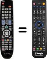 Télécommande équivalente Samsung LE32M51BSX / /BWT
