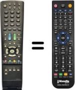 Télécommande équivalente GA538WJSA