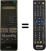 Gleichwertige Fernbedienung Samsung RMT-451