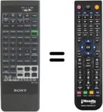 Télécommande équivalente RM-Y133