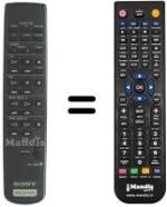 Télécommande équivalente Sony STRDE205