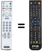 Télécommande équivalente RM-EA006