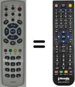 Télécommande équivalente RC2183