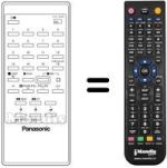 Gleichwertige Fernbedienung Panasonic TNQ1458