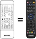 Replacement remote control Panasonic TNQ8E0448