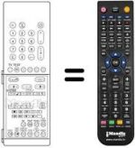 Gleichwertige Fernbedienung Panasonic TC28G1F