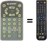Télécommande équivalente REMCON1220