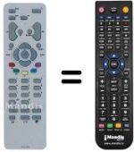 Replacement remote control AOC L27W551T