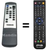 Télécommande équivalente Thomson AM1080
