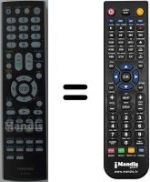 Télécommande équivalente Toshiba 43PJ03B