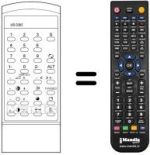 Replacement remote control Sanyo CEP6022