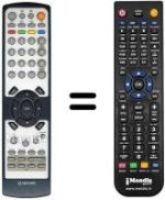 Replacement remote control REMCON1083