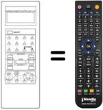 Replacement remote control Amstrad VCR4700