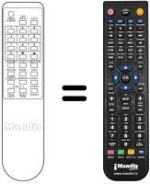 Replacement remote control REMCON318