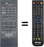 Replacement remote control Panasonic NV-G25