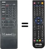 Replacement remote control Panasonic NV-G45