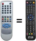 Télécommande équivalente United UTV21X74PFX1