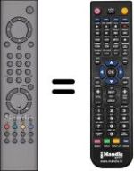Gleichwertige Fernbedienung Seg LCD-TV3000