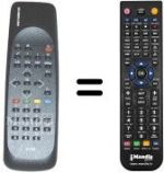 Télécommande équivalente RC500