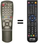 Replacement remote control Samsung DSR9000