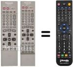 Télécommande équivalente Panasonic DMRE-30