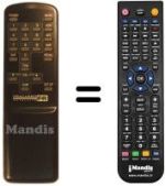 Replacement remote control Strong PL2400