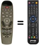 Gleichwertige Fernbedienung Nokia MEDIAMASTER 121T