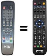 Télécommande équivalente OPTEX ORD9700
