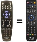 Télécommande équivalente RC-D0306
