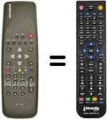 Télécommande équivalente RC600