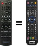Télécommande équivalente Thomson HT450