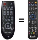 Télécommande équivalente HVS59060