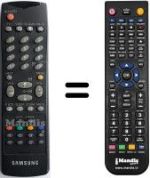 Gleichwertige Fernbedienung Samsung WHV5146