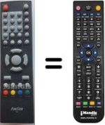 Télécommande équivalente Fonestar WHV15708W