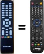 Replacement remote control Grundig SEC14055W