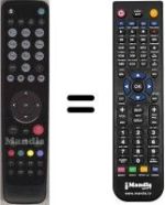 Télécommande équivalente HVS53389