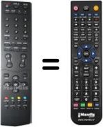 Replacement remote control AOC SEC15103