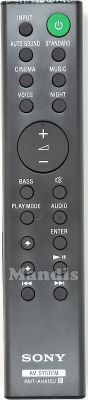 Télécommande d'origine SONY RMT-AH410U Télécommande d'origine SONY RMT-AH410U