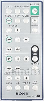 Original remote control SONY RM-LSA1 (147603012) Original remote control SONY RM-LSA1 (147603012)