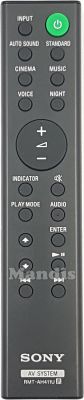 Télécommande d'origine SONY RMT-AH411U (149336011) Télécommande d'origine SONY RMT-AH411U (149336011)