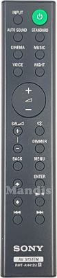 Télécommande d'origine SONY RMT-AH412U (149348511) Télécommande d'origine SONY RMT-AH412U (149348511)