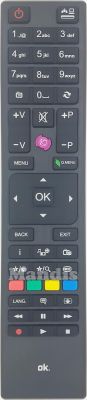 Original remote control OK. RC4876 (23366026)