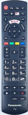 Télécommande d'origine PANASONIC 30094757 Télécommande d'origine PANASONIC 30094757
